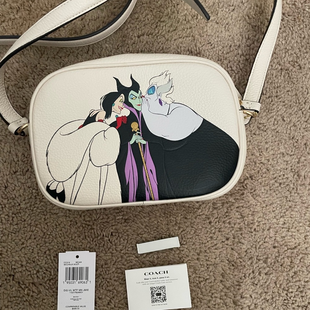 NEW Coach Disney Villain Crossbody! Limited Edition!